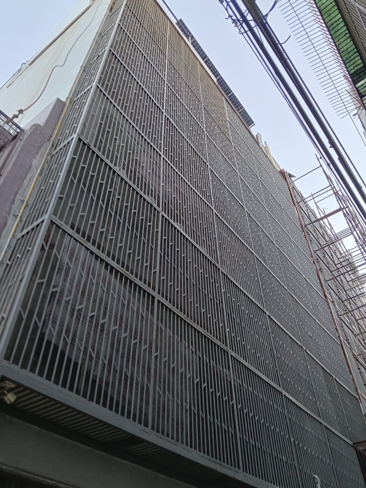 High Rise Commercial Metal Facade Louvers Shreya Fabrication