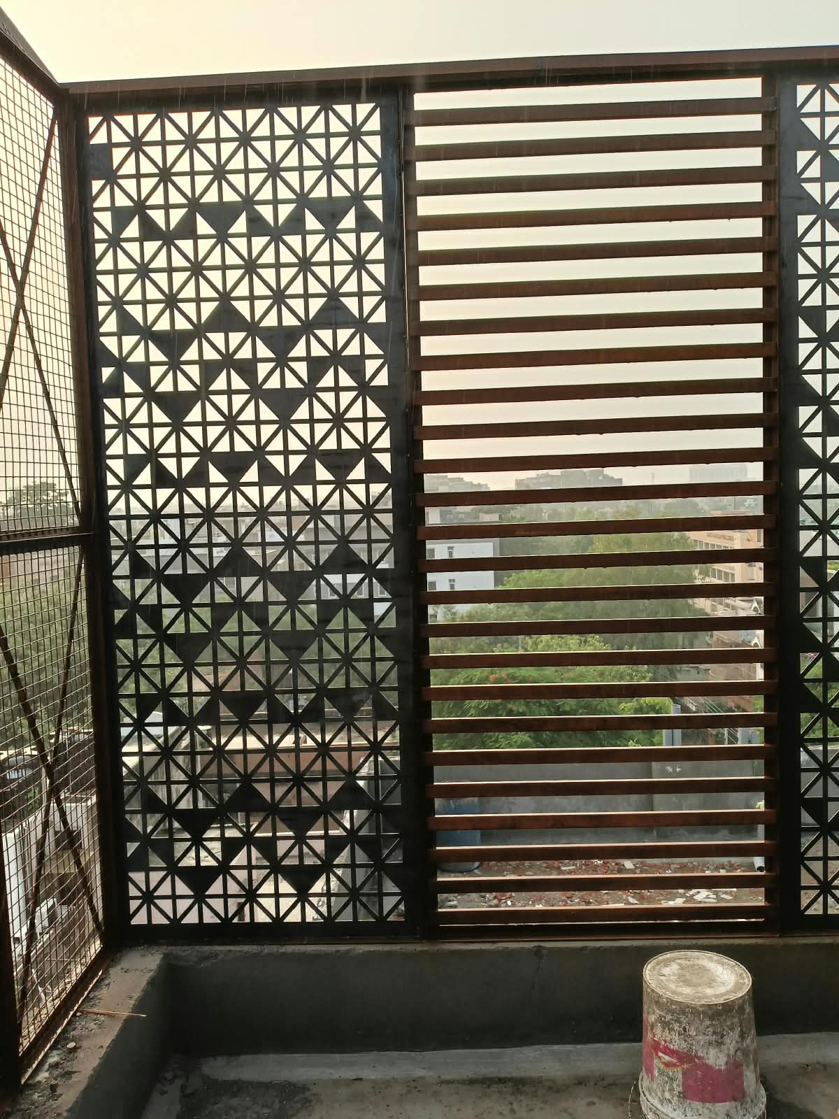 Designer Terrace Partition Screen